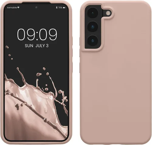 Vista 239 de kwmobile Funda compatible con Samsung Galaxy S9 - Funda de silicona TPU con acabado suave - Blue Reef