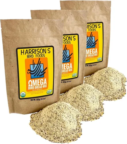 Vista 9 de Harrison's Bird Foods Mezcla de pan de aves omega, certificado orgánico sin