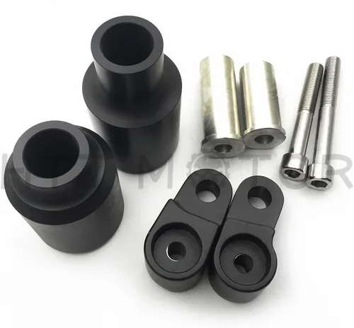 Vista 8 de MT219-016-BK Deslizador de Marco Extendido Largo Crash Compatible con Cbr 600Rr 2003 2004 2005 2006 Negro