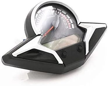 Vista 5 de Motocicleta LCD Digital Velocímetro Odómetro Tacómetro Calibre KMH Para Honda CBR250R CBR 250 Custom Negro