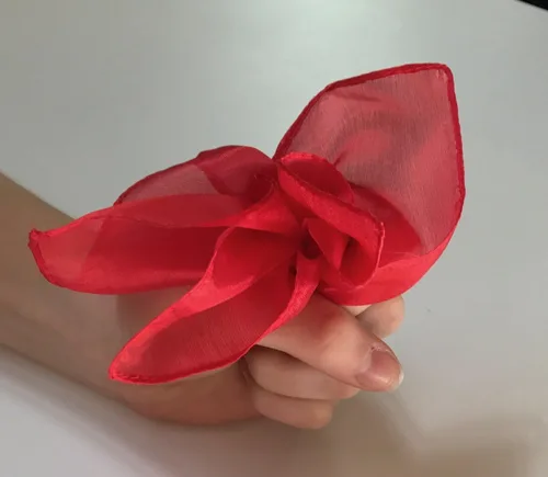 Vista 2 de Magos sedas con trucos (rojo, 9)