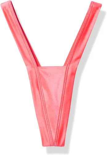 Vista 3 de BodyZone Tanga con espalda de corazón para Rosa bebé