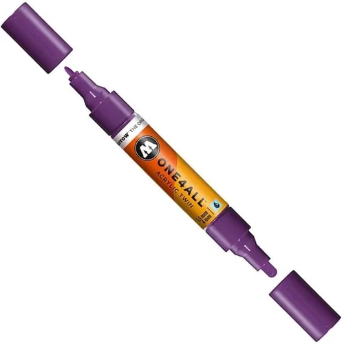 Vista 38 de Molotow ONE4ALL - Marcador acrílico de doble bomba, puntas de 0.059 in y 0.157 in, luz Amazonas, 1 cada uno (227.423)