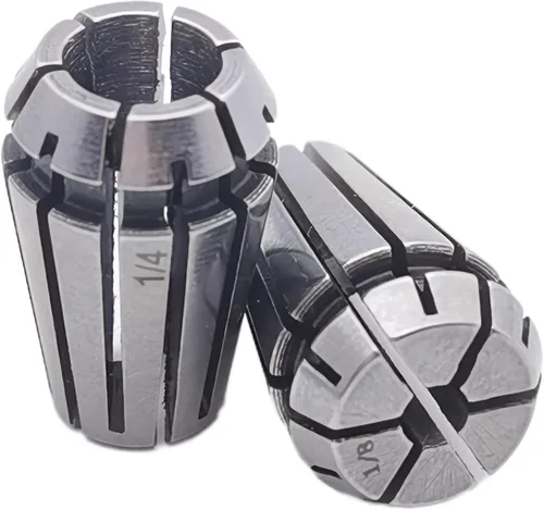 Vista 6 de 2 piezas de 1/2" ER32 Pinzas de resorte de precisión para torno CNC y fresado (Diámetro del agujero: 1/2")