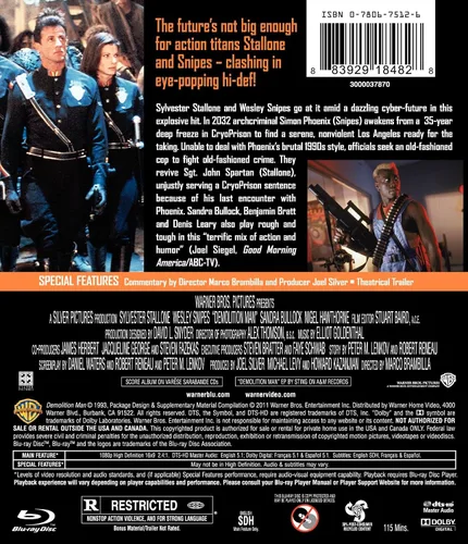Vista 2 de Demolition Man (BD) Blu-ray