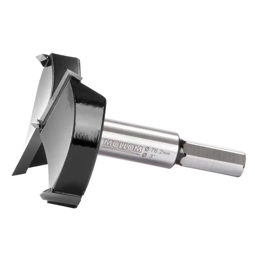 Vista 31 de MOLLOM Broca Forstner de carburo de 1/4" (6,3 mm)