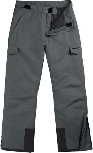 Vista 7 de HISEA Men's Snow Pants 3M Thinsulate Insulated Ski Pants Winter Snowboard Pants Mens Outdoor Hiking Work Pants