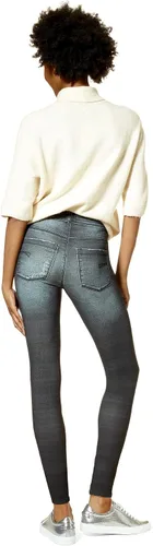 Vista 2 de HUE Leggings de punto de mezclilla de imitación para mujer