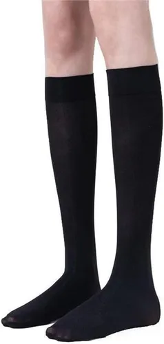 Vista 4 de Mordarli Vestido de disfraz negro para niñas con accesorios con peluca, guantes, calcetines y collar