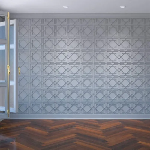 Vista 20 de 7 3/8"W X 7 3/8"H Extra Pequeño Lakewood Decorativo Madera de Lago Paneles de Pared, Cereza