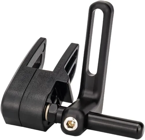 Vista 7 de CYSKY Guía de cadena de bicicleta de carretera, protector de cadena de bicicleta de grava para plato único, marco de desviador delantero de montaje