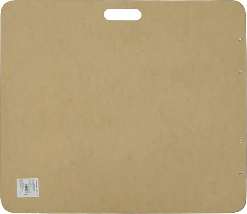 Vista 5 de Saunders Tablero de dibujo reciclado de 23 x 26 pulgadas, fabricado en Estados Unidos, tablero de dibujo de artista con asa, 2 clips laterales
