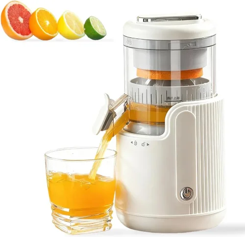 Vista 10 de Portable Electric Citrus Juicer, Efficient Extraction for Oranges Lemons Limes, Hands-Free One-Touch Operation, USB Rechargeable & Easy Clean, Mini
