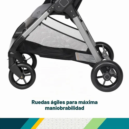 Vista 7 de Safety 1st Sistema de viaje Smooth Ride QCM, Rápido, Elevación con 1 mano para plegar, High Street