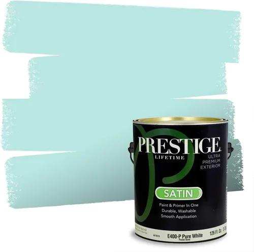 Vista 105 de PRESTIGE Pintura interior e imprimación en uno, salpicaduras acuosas, cáscara de huevo, 1 galón