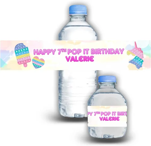 Vista 7 de Calcomanías impermeables para botellas de agua para niños, personalizables, paquete de 12 (coches)