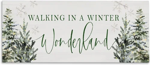 Vista 11 de Stupell Industries All Safely Gathered Frase Winter Holly Florals, placa de pared diseñada por Stephanie Workman Marrott, 7 x 17 pulgadas