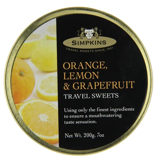 Vista 2 de Simpkins orange, lemon & grapefruit Travel Sweets