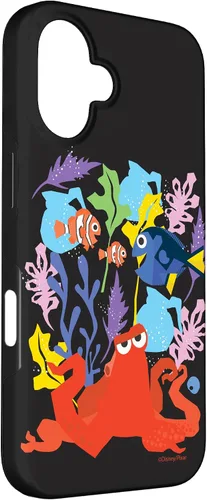 Vista 3 de Funda para iPhone 16 Disney PIXAR Finding Dory Nemo, Marlin y Hank
