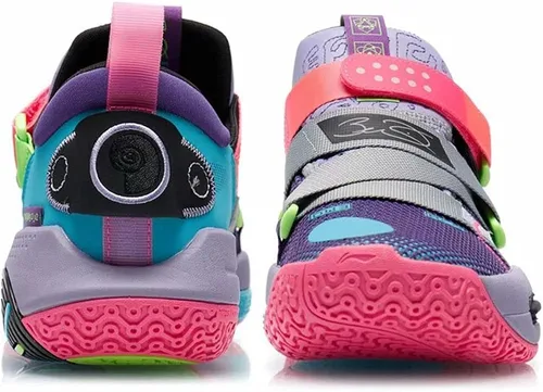 Vista 4 de LI-NING All City Wade - Zapatos de baloncesto con amortiguación para hombre antideslizantes profesionales con absorción de golpes zapatos deportivos