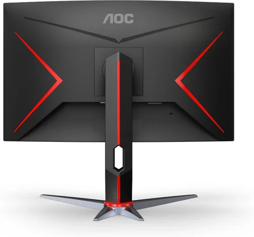 Vista 7 de AOC C27G2 Monitor de juegos ultrarrápido curvado sin marco de 27", FHD 1080p, 1ms 165Hz, FreeSync, 2X HDMI 2.0, 1x Display Port, altura ajustable