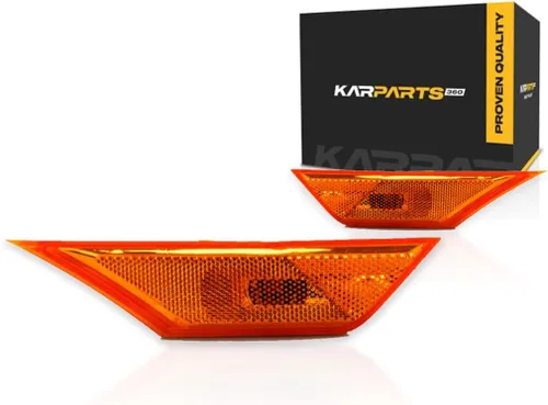Vista 9 de Para Honda Civic/Sedan Conjunto de luz de marcador de señal delantera 2016-2021 lado del conductor para HO2550127 33850-TBA-A02
