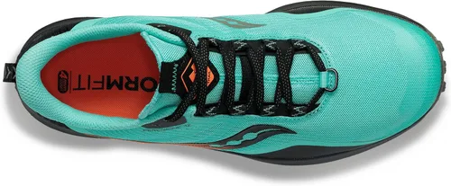 Vista 3 de Saucony Peregrine 12 Tenis de correr para hombre Negro