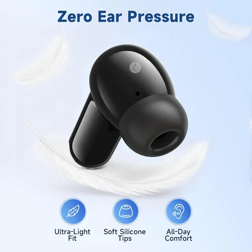 Vista 15 de AOC Auriculares inalámbricos con cancelación de ruido, 39dB ANC, 45H