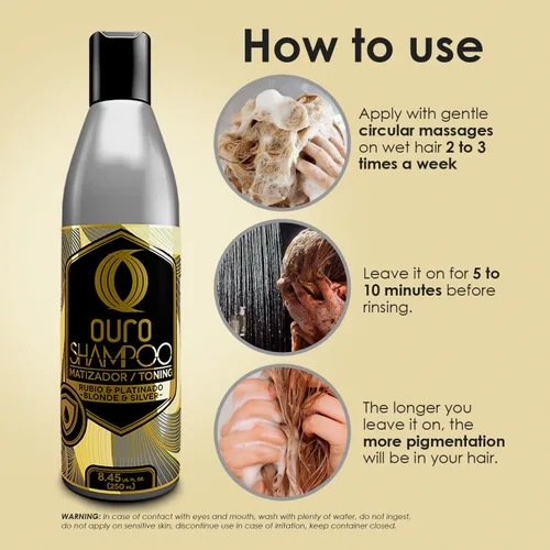 Vista 5 de OURO Champú Tonificante (8.45 fl oz)