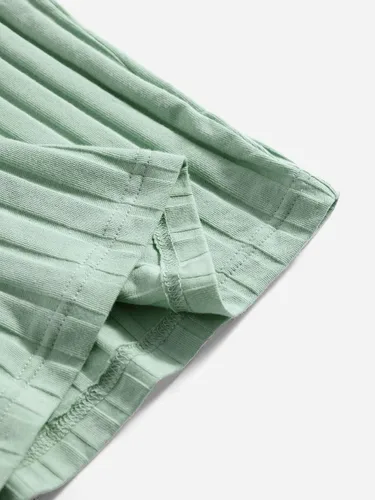 Vista 4 de SHENHE Vestido básico de 2 piezas para mujer, sin mangas, acanalado, con cuello redondo, mini vestido ajustado