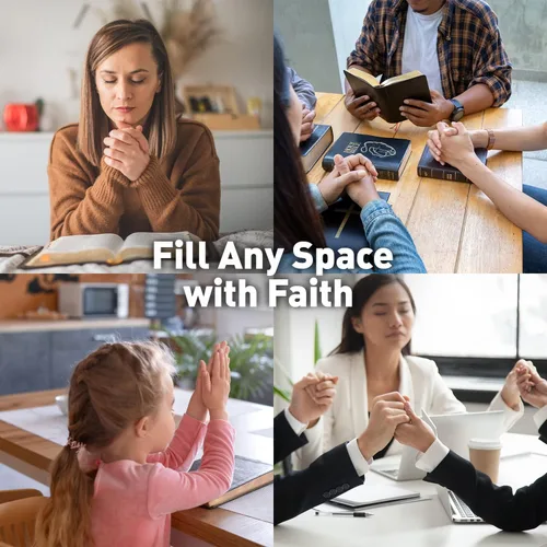 Vista 6 de S&O Conjunto de 8 Pósteres de Arte de Pared con Escrituras – Arte Inspiracional Basado en la Fe – Acentos para el Hogar con Versículos Bíblicos