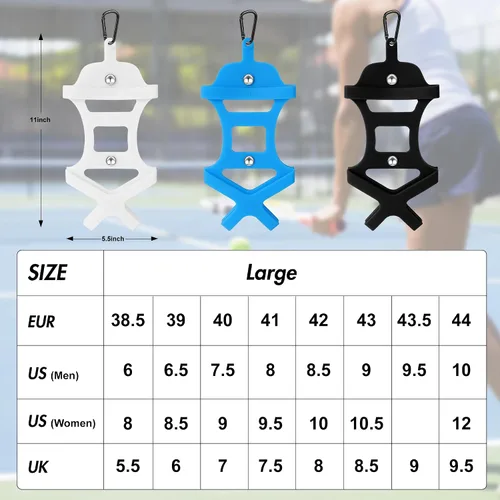 Vista 5 de Funda para zapatos, soporte para zapatos takyu para mochila, clips de zapatos, accesorio deportivo para escalada al aire libre, senderismo, viajes