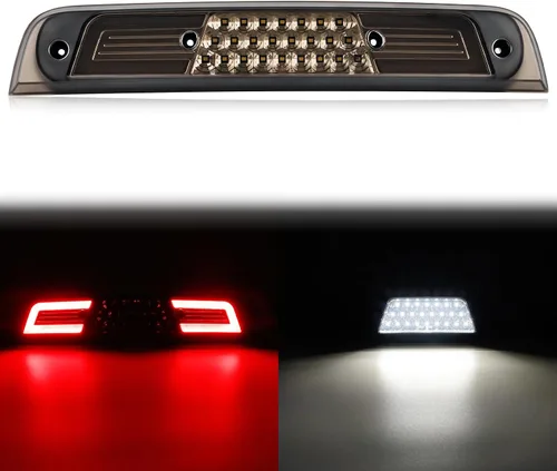 Vista 12 de Luz de freno LED de reemplazo para tercera luz para Ram 1500 1994-1997 y 1999-2001 / Ram 2500 3500 1994-1997 y 1999-2002, luz de carga de alto lente