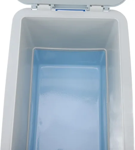 Vista 6 de Pssopp Enfriador eléctrico de 12 V CC, enfriador portátil de coche sin hielo, mini refrigerador portátil para viajes, camping, barco, vehículos
