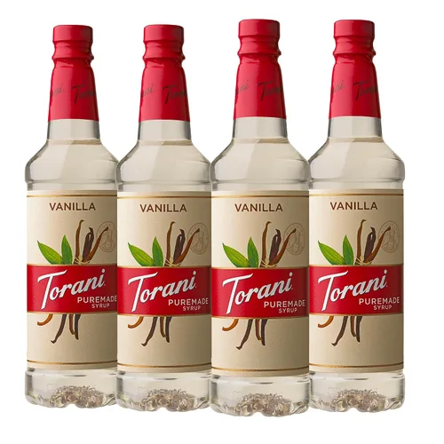 Vista 15 de Torani Puremade - Jarabe de bebida con sabor a mora, 25.4 onzas líquidas (paquete de 4)