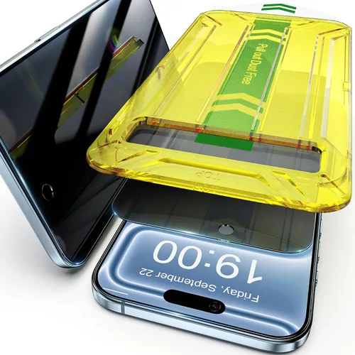 Vista 17 de Fotbor Protector de pantalla de privacidad para iPhone 12 Pro Max, protector de pantalla de privacidad para iPhone 12 Pro Max [2 antiespías]