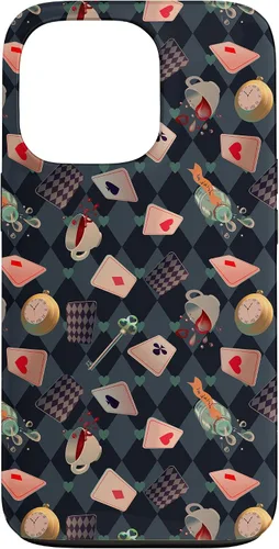 Vista 10 de Funda de regalo para iPhone 16 con diseño de cuento de hadas de Alicia en el país de las maravillas
