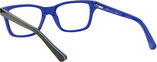 Vista 6 de Ray-Ban Marcos cuadrados para anteojos graduados Ry1536 para niños, Gris oscuro sobre azullente de demostración