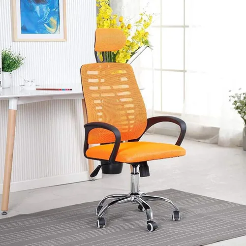 Vista 12 de Ergonomic Computer Chair Gaming Chair with Headrest and Lumbar Support, High Back Mesh Desk Chair Swivel Executive Chair for Home Office Study Pink
