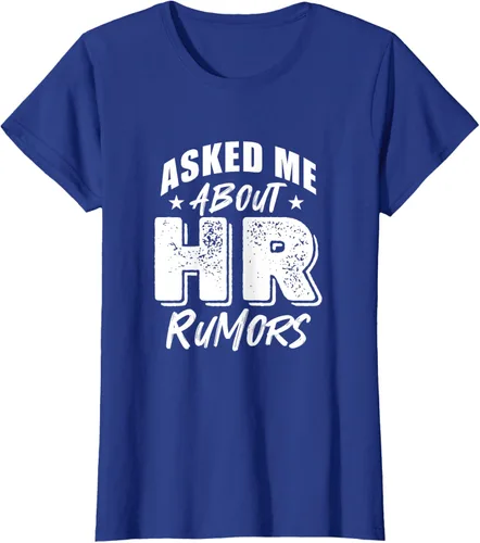 Vista 10 de Pregúntame sobre Rumores de RRHH Camiseta, Negro