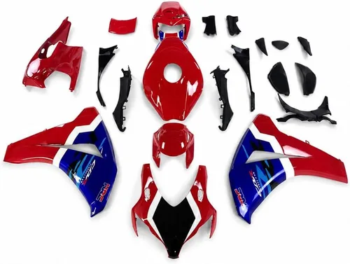 Vista 26 de US STOCK - Carenado blanco rojo naranja apto para Honda 2008-2011 CBR1000RR 006 Blanco Rojo Naranja