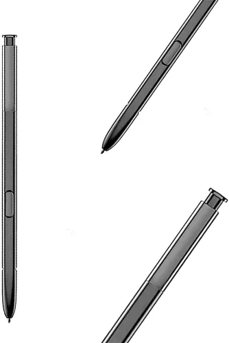 Vista 3 de Galaxy Note 9 - Lápiz capacitivo de repuesto compatible con Samsung Galaxy Note 9 N960 (sin Bluetooth) con puntas/puntas + pasador de expulsión Gris