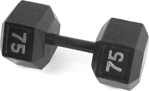 Vista 58 de CAP Barbell Mancuerna hexagonal de hierro fundido Múltiples opciones