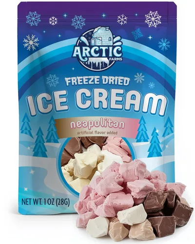 Vista 23 de Arctic Farms Helado liofilizado que no se derrite (1 onza, S'mores)