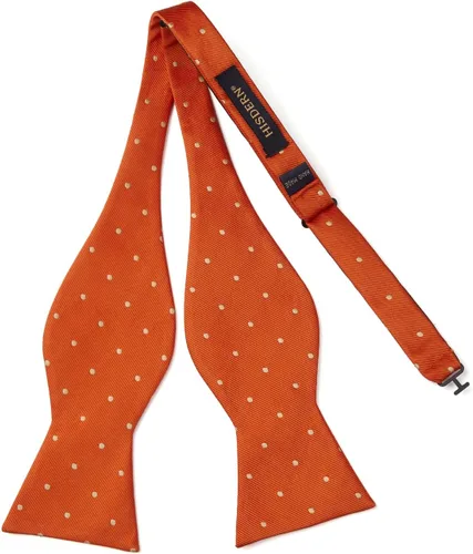 Vista 69 de HISDERN Pajaritas para hombre, diseño de lunares, corbatín y bolsillo cuadrado, clásico, esmoquin de negocios, boda, pajaritas, pañuelo