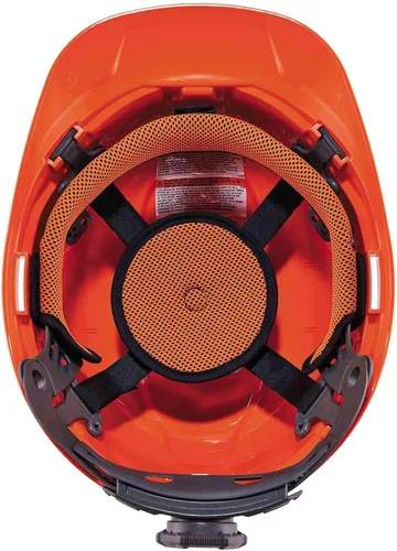 Vista 8 de Casco duro, estilo gorra, suspensión de trinquete, clase E, Ergodyne Skullerz 8970, naranja, mediano