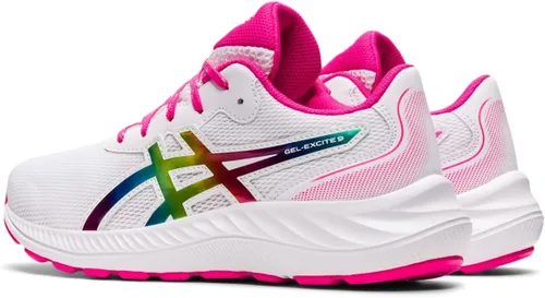Vista 3 de ASICS Gel-Excite 9 - Tenis de correr para niños, Negro papaya