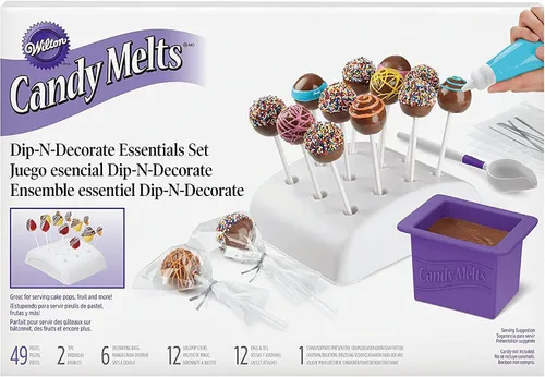 Vista 8 de Wilton 2104 – 0032 Candy Melts DIP y clip Decoración Essentials Set