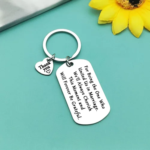 Vista 6 de Llavero oficial de boda, regalo de agradecimiento para boda, llavero oficial, planificador de boda, regalos de coordinador, regalos de fotógrafo
