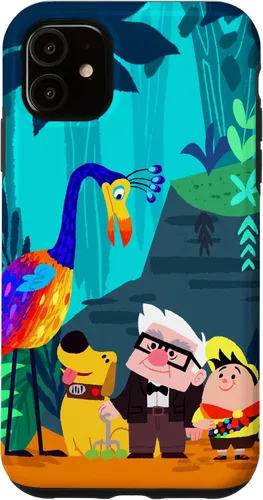 Vista 8 de Disney y Pixar's Up Carl Russell Dug Kevin Paradise Falls - Carcasa para iPhone 17
